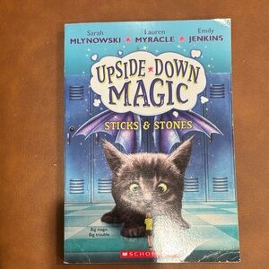 Scholastic Upside-Down Magic: Sticks & Stones with Black Cat